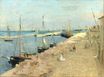 Berthe Morisot - The Harbour at Cherbourg 1871