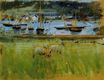 Berthe Morisot - Harbor in the Port of Fecamp 1874