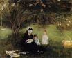 Berthe Morisot - Lilacs at Maurecourt 1874
