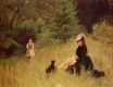 Berthe Morisot - On the Lawn 1874