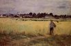 Berthe Morisot - In the Wheat Fields at Gennevilliers 1875