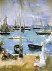 Berthe Morisot - West Cowes, Isle of Wight. Port in England 1875