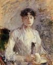 Berthe Morisot - Young Woman in Mauve 1880