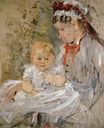 Berthe Morisot - Julie with Her Nurse 1880