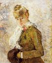 Berthe Morisot - Winter. Woman with a Muff 1880