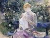 Berthe Morisot - Pasie Sewing in the Garden 1881-1882