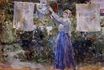 Berthe Morisot - Woman Hanging out the Wash 1881