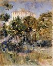 Berthe Morisot - Villa with Orange Trees, Nice 1882