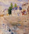Berthe Morisot - The Quay at Bougival 1883
