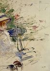Berthe Morisot - Little Girl in a Garden 1884