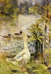Berthe Morisot - The Goose 1885