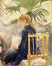 Berthe Morisot - Girl with Dog 1886