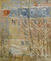 Berthe Morisot - Maisons Sous La Neige 1886