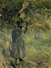 Berthe Morisot - The Orange Picker 1889
