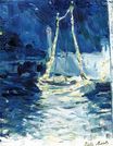 Berthe Morisot - Illuminated Boat 1889