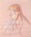 Berthe Morisot - Little Girl with Long Hair 1890