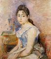 Berthe Morisot - Young Woman in a Blue Blouse 1891
