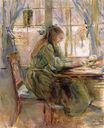 Berthe Morisot - Girl Writing 1891