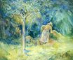 Berthe Morisot - Haying at Mezy 1891