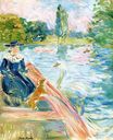 Berthe Morisot - Boating on the Lake 1892