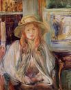 Berthe Morisot - Girl in a Straw Hat 1892