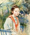 Berthe Morisot - Portrait of Marthe Givaudon 1892