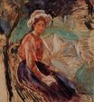 Berthe Morisot - Young Girl with an Umbrella 1893