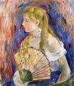 Berthe Morisot - Girl with Fan 1893