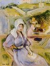 Berthe Morisot - On the Beach at Portrieux 1894