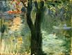 Berthe Morisot - Sunset at the Lake in the Bois de Boulogne 1894