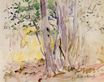 Berthe Morisot - The Bois de Boulogne 1894