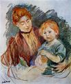 Berthe Morisot - Woman and Child 1894