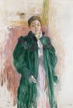 Berthe Morisot - Young Woman in Green Coat 1894