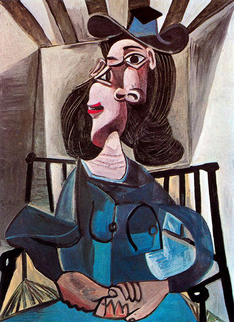Pablo Picasso Picture Girl In Chair Artsviewer