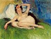 Reclining nude Jeanne 1901