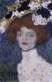 Madrilenian. Head of young woman 1901