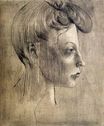 Woman's profile 1905