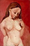 Nude on a Red Background 1906