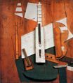 Guitar and bottle 1913