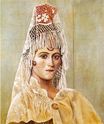 Olga in a Mantilla 1917