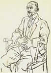 Portrait of Erik Satie 1920