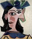 Bust of Woman with Hat. Dora 1939