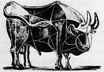 Bull, plate IV 1945