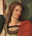 Raphael - Angel, fragment of the Baronci altarpiece 1500
