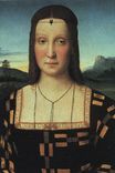 Raphael - Portrait of Elizabeth Gonzaga 1504