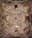 Raphael - Ceiling (Stanza della Segnatura) 1509-1511