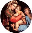 Raphael - The Madonna of the Chair 1514-1515