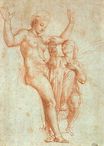 Raphael - Psyche presenting Venus with water from the Styx 1517