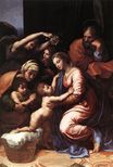 Raphael - Holy Family. Grande Famille of Francois I 1518