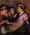 Rembrandt van Rijn - Three Singers. Hearing 1625